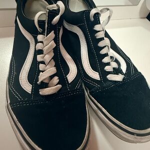 Vans Black and White Women's Sneakers